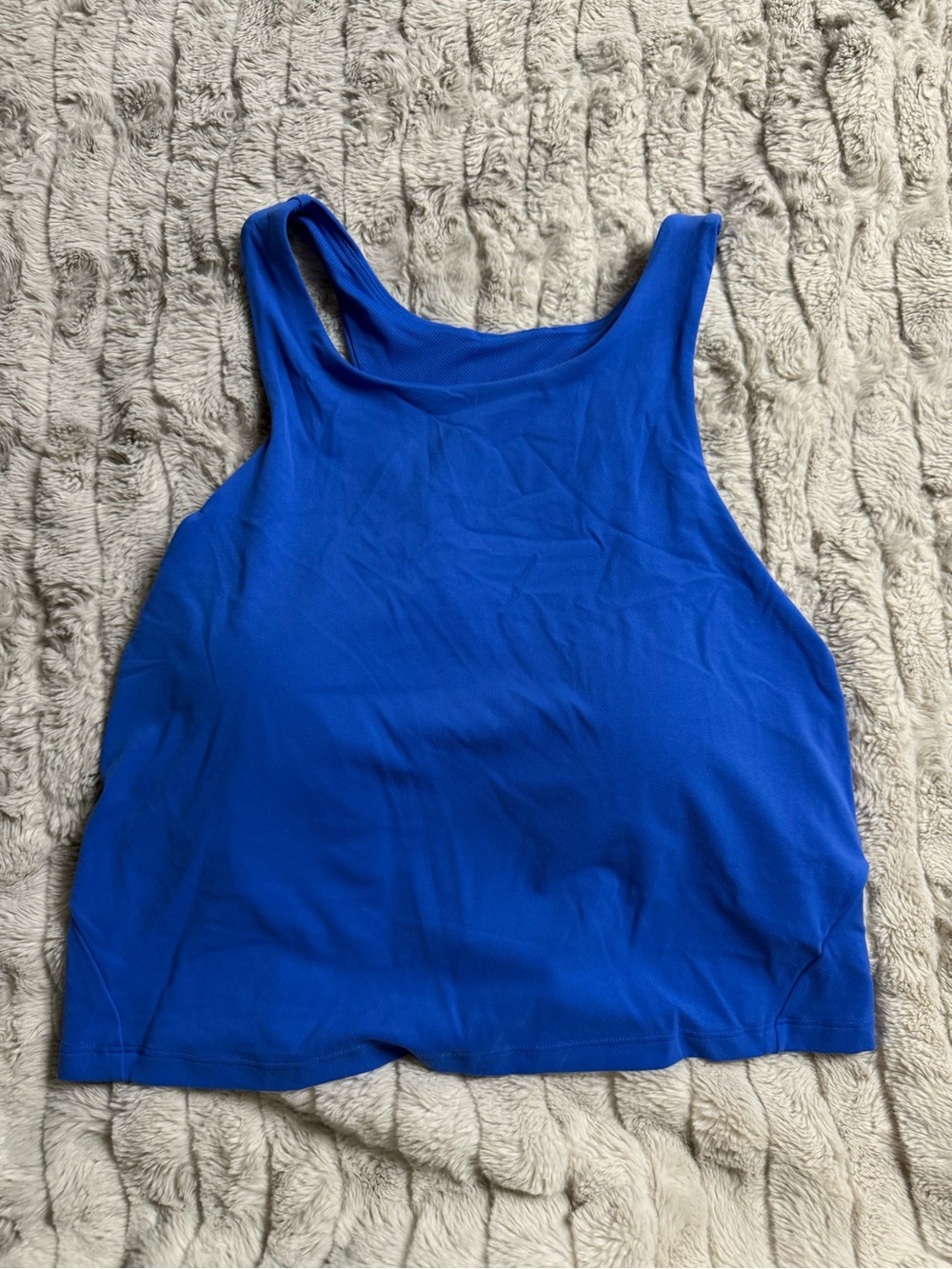all in motion Royal Blue Women's Cropped Tank